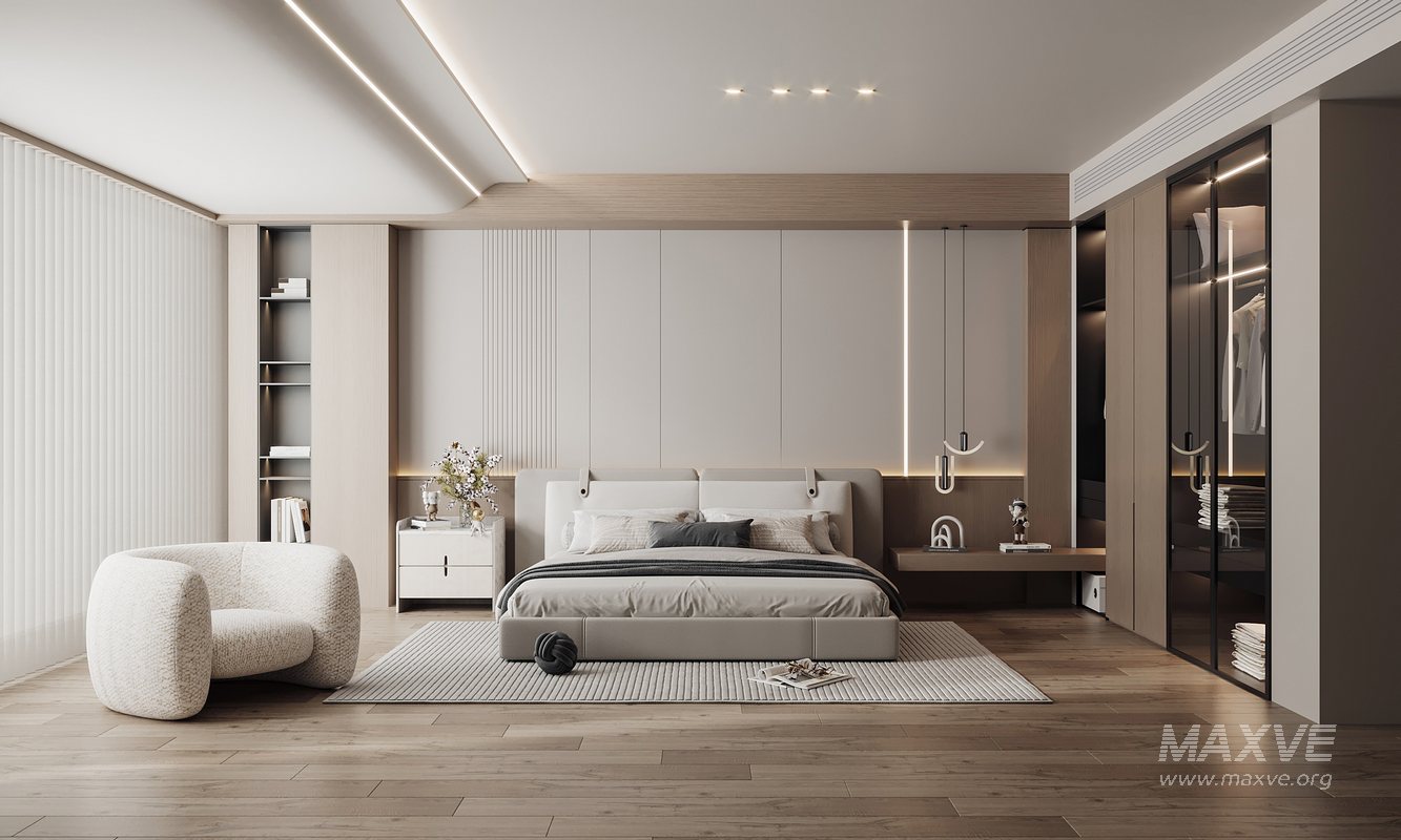 Modern bedroom - Image 1