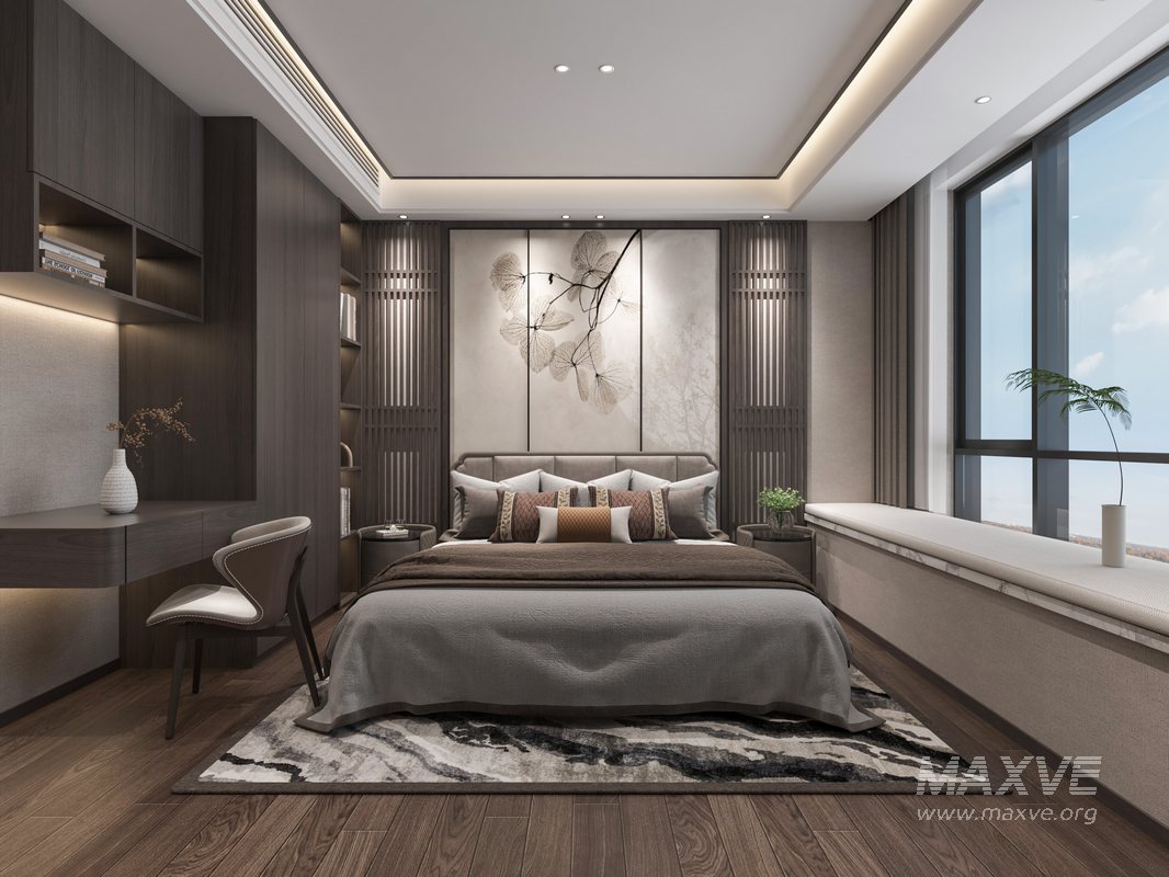 Modern bedroom - Image 1
