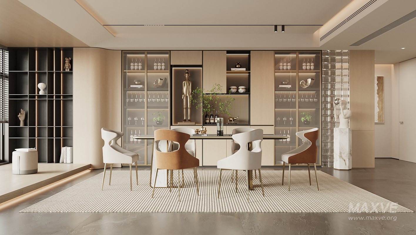 Modern Dining Room - Image 1