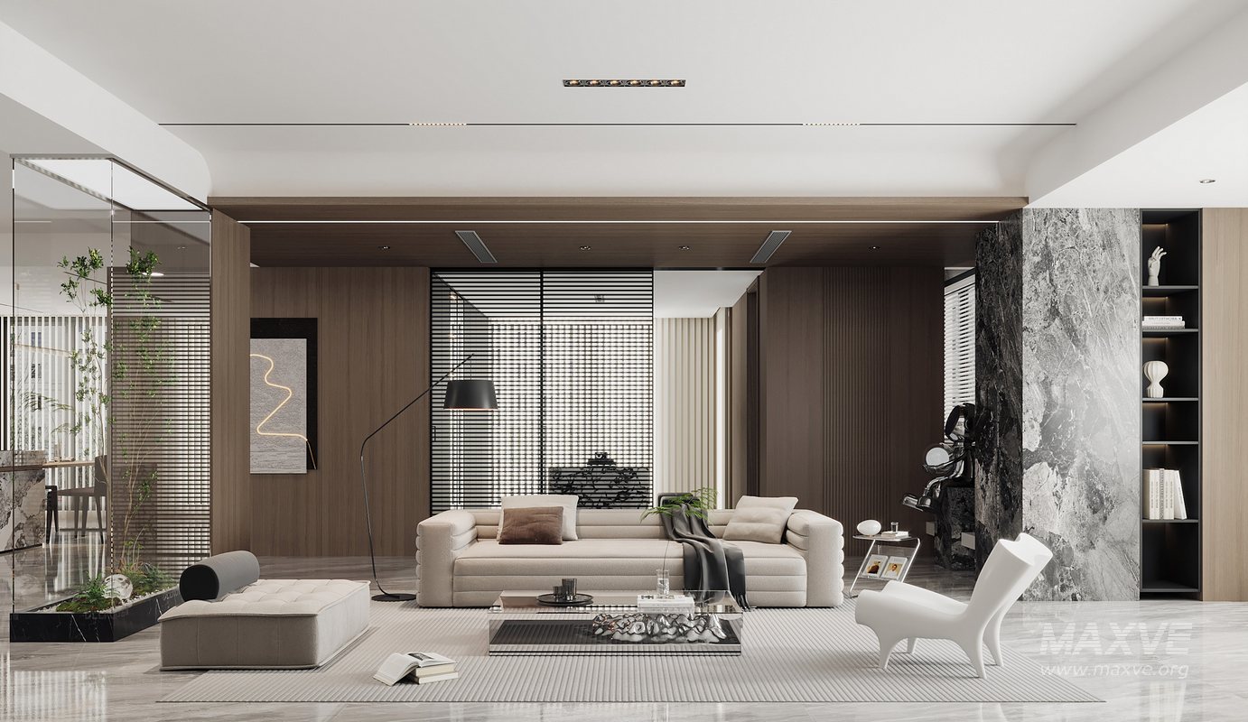 Modern living room - Image 1