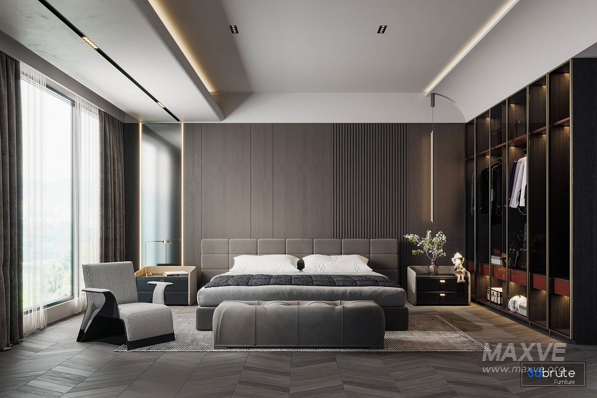 Modern bedroom - Image 1