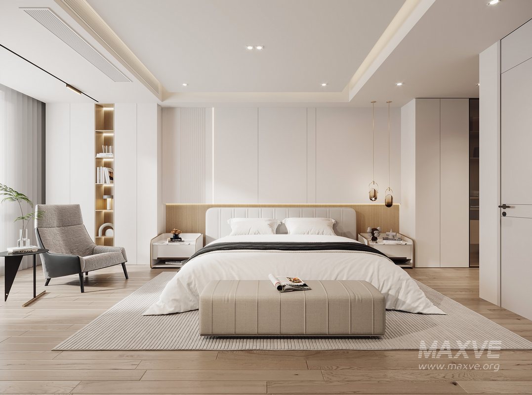 Modern bedroom - Image 1