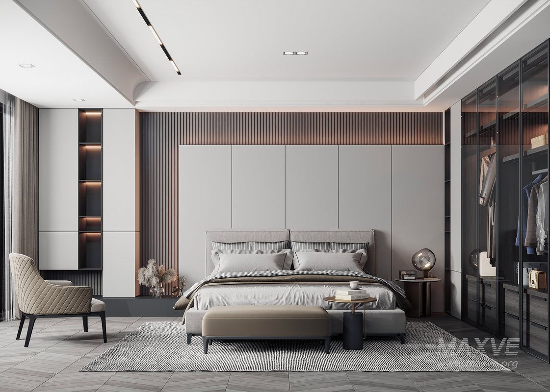 Modern bedroom - Image 1