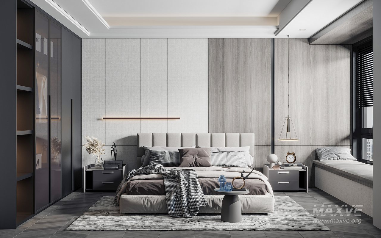 Modern bedroom - Image 1