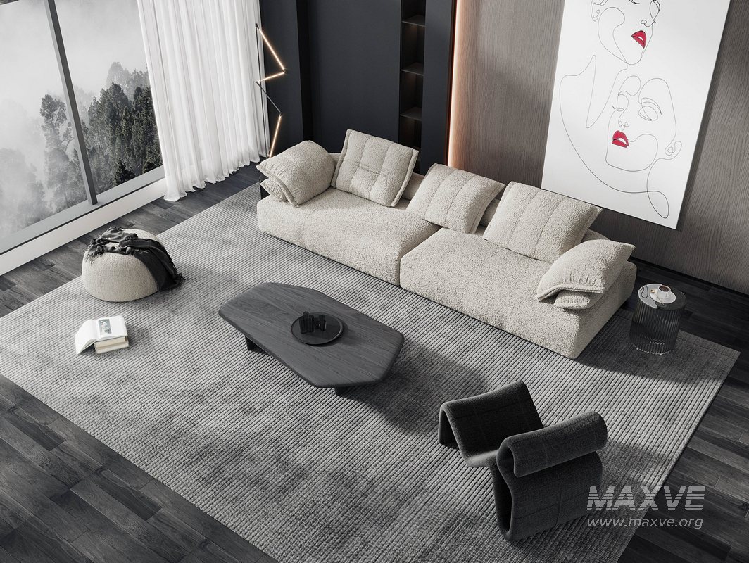Modern living room - Image 1