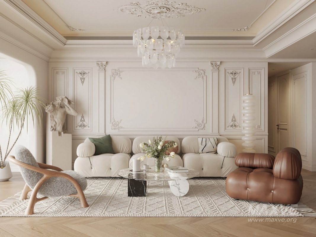 French living room - Image 1