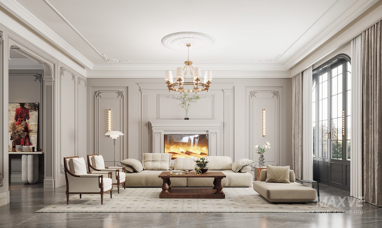 American style living room - Image 1