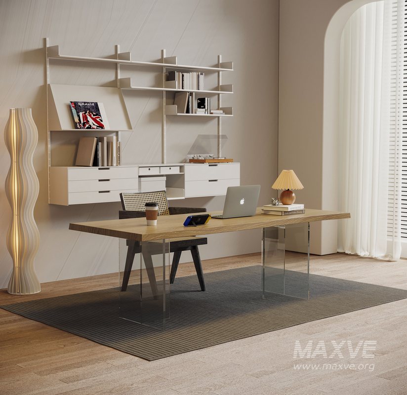 Modern desks and chairs - Image 1