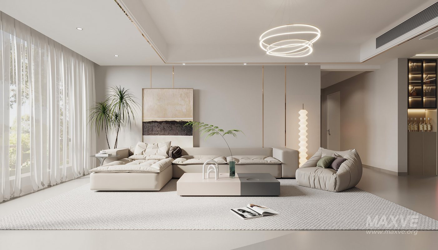 Modern living room - Image 1