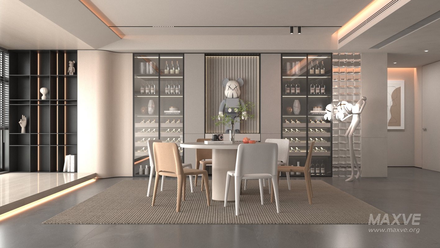 Modern Dining Room - Image 1
