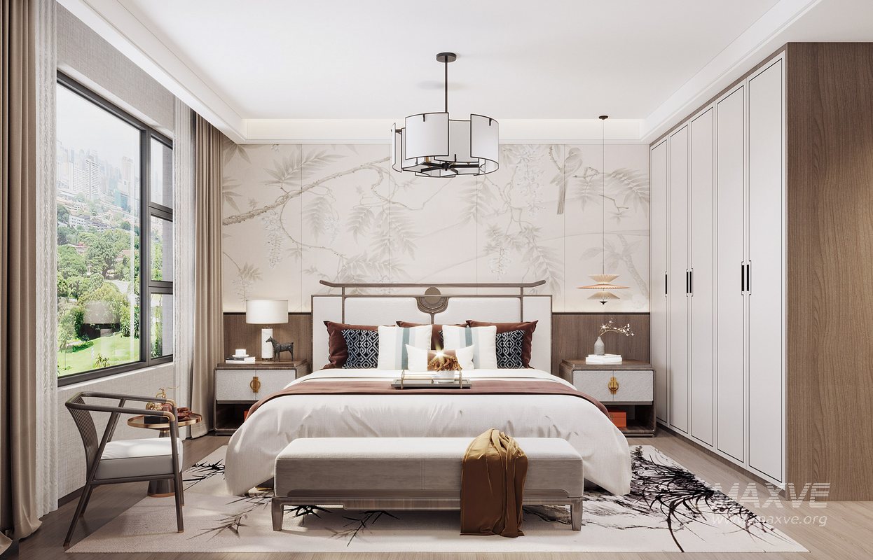 Modern bedroom - Image 1