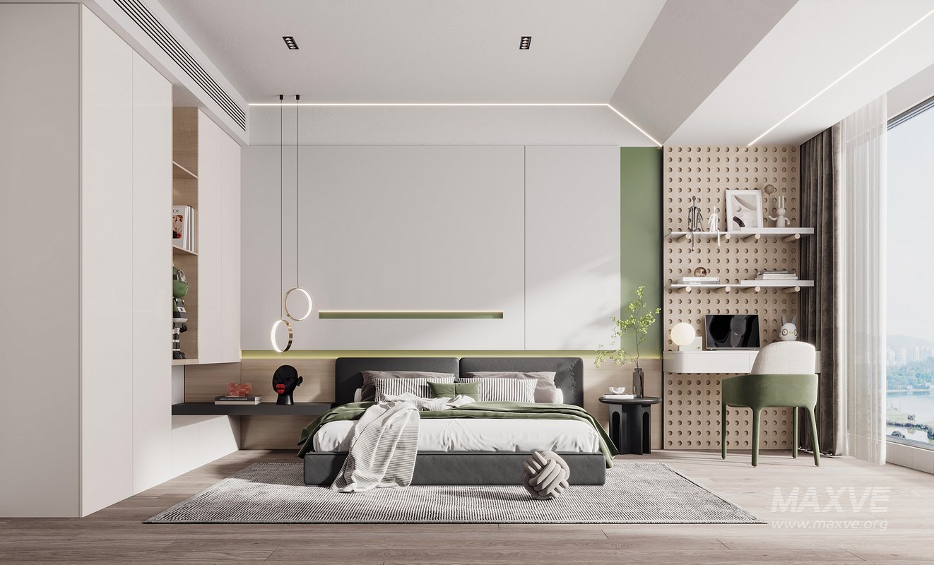 Modern bedroom - Image 1