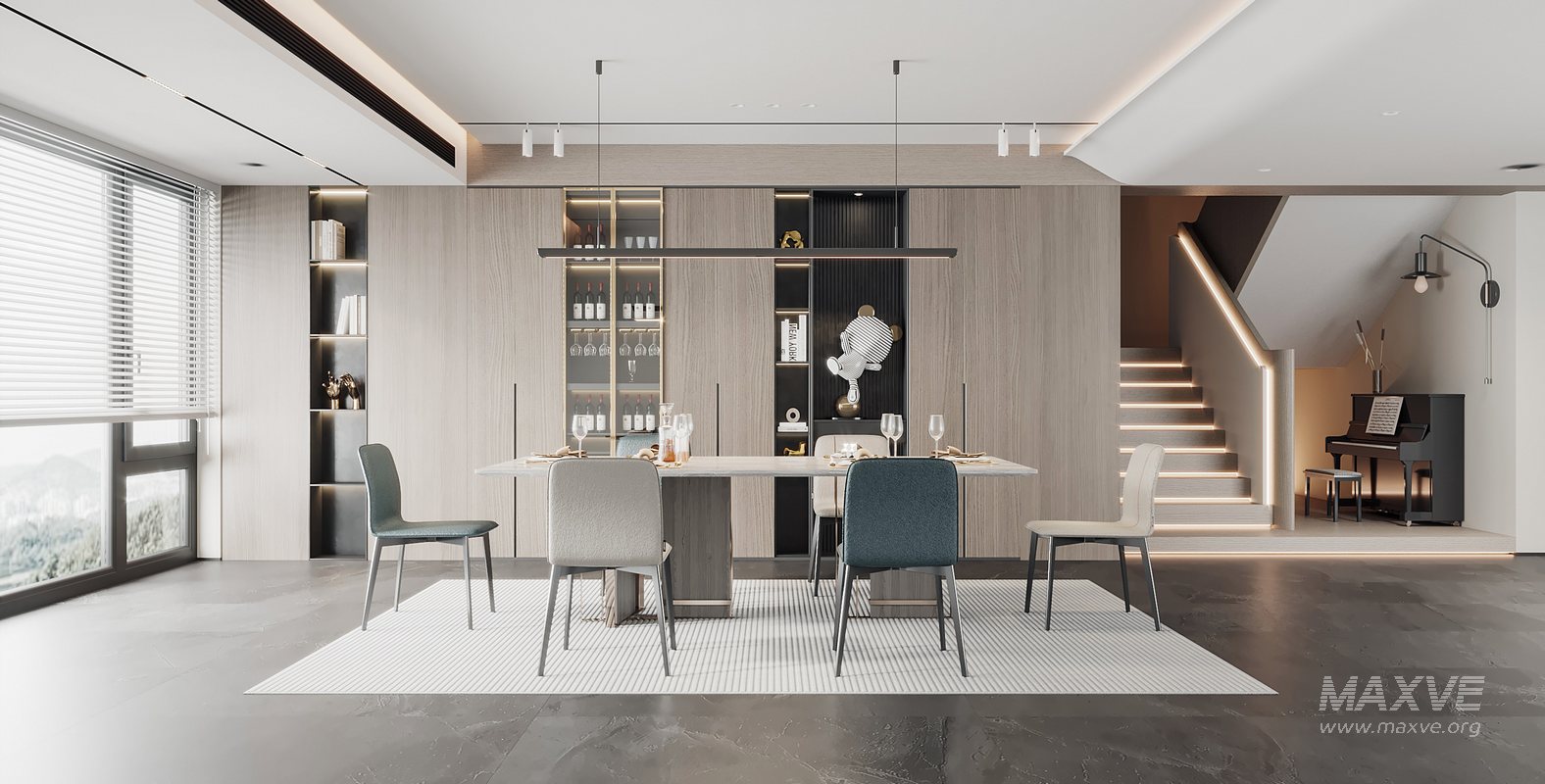 Modern Dining Room - Image 1