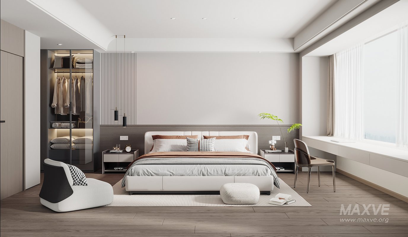 Modern bedroom - Image 1