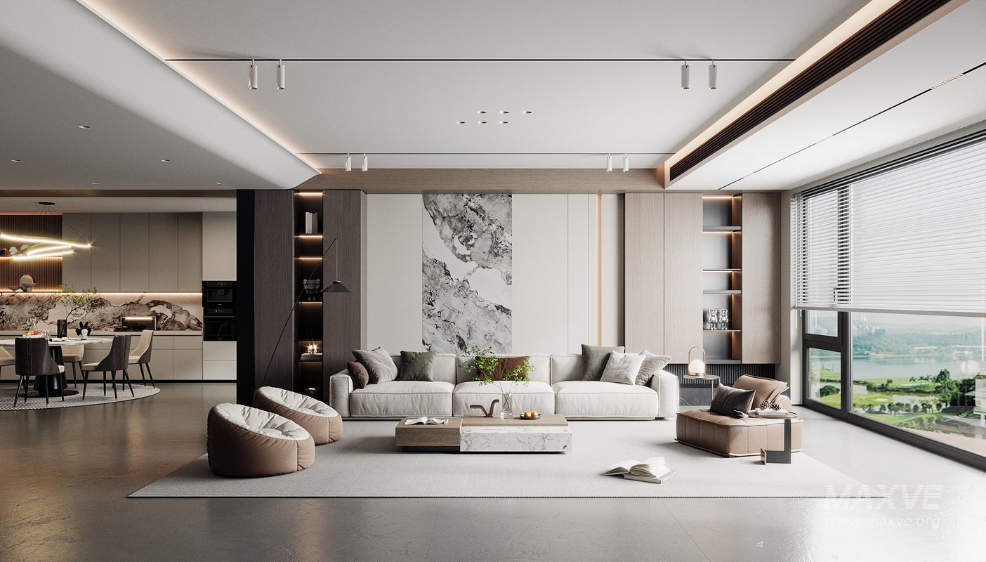 Modern living room - Image 1
