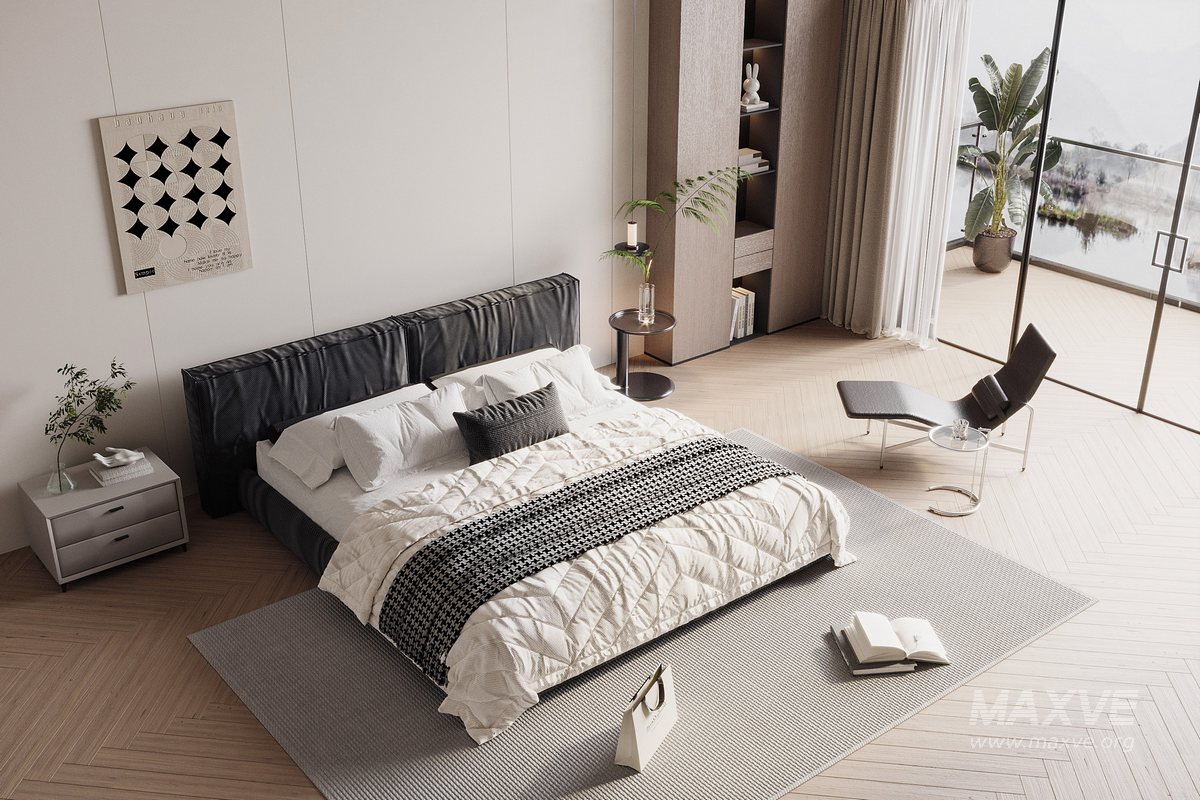 Modern bedroom - Image 1