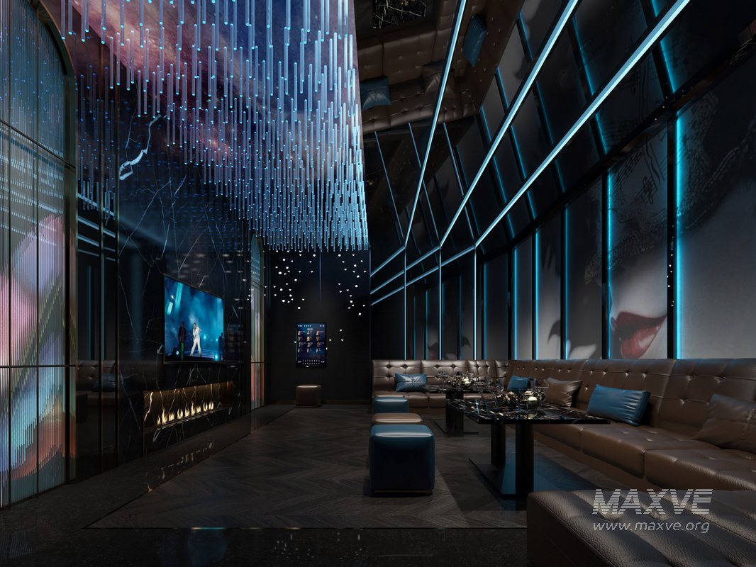 Modern KTV room - Image 1