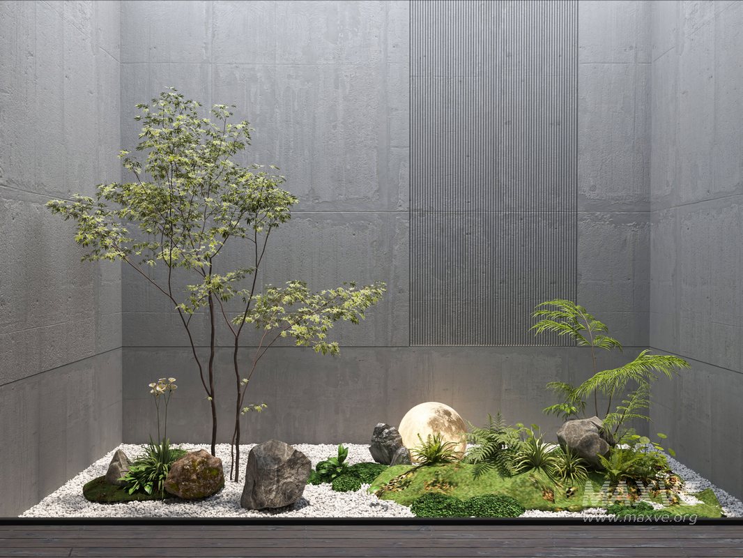 Modern Plant Potting Landscape - Image 1