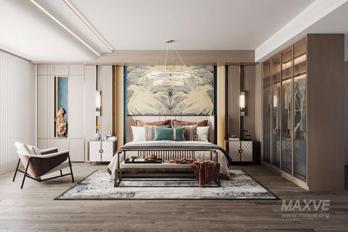 Modern bedroom - Image 1