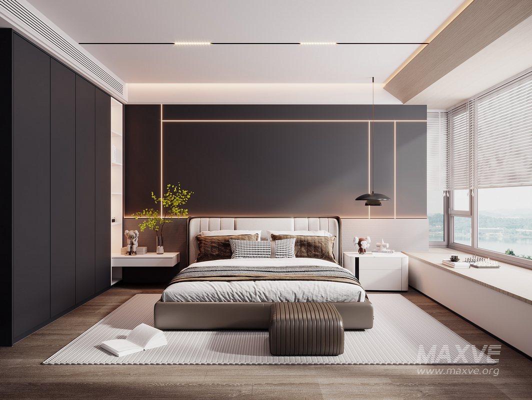 Modern bedroom - Image 1