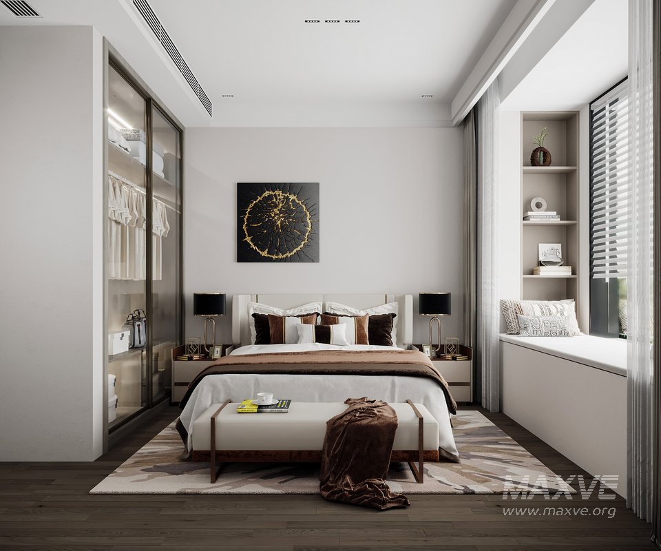 Modern bedroom - Image 1