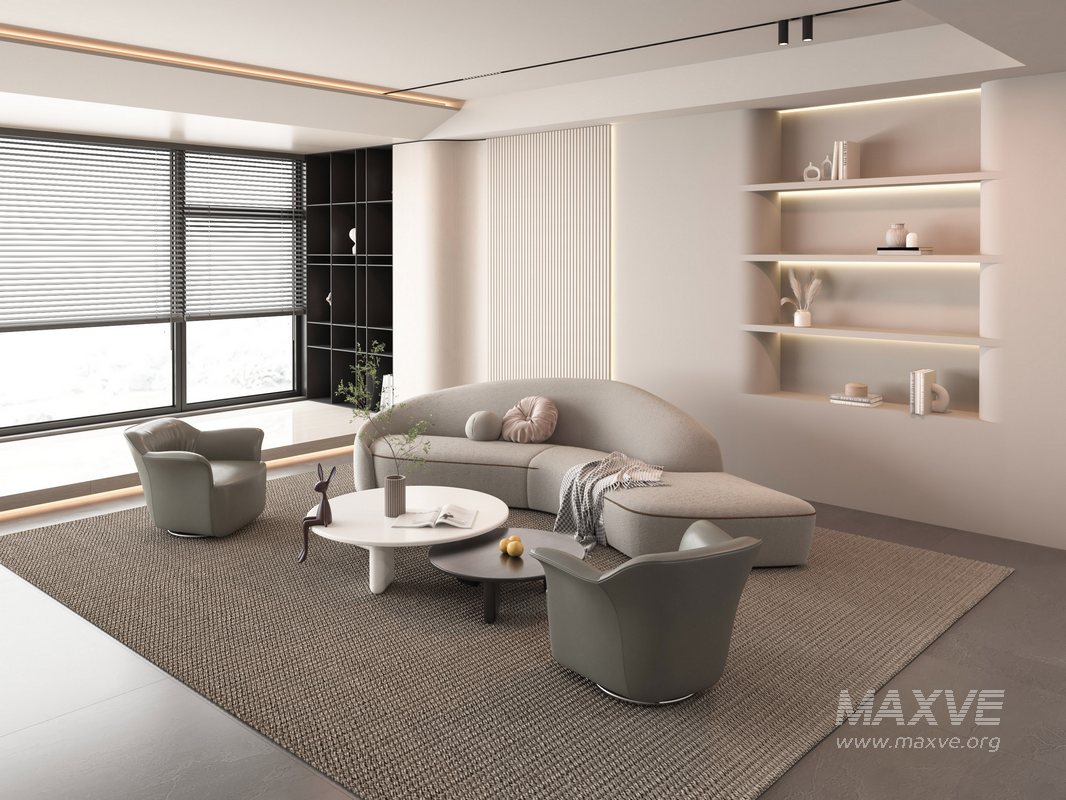 Modern living room - Image 1