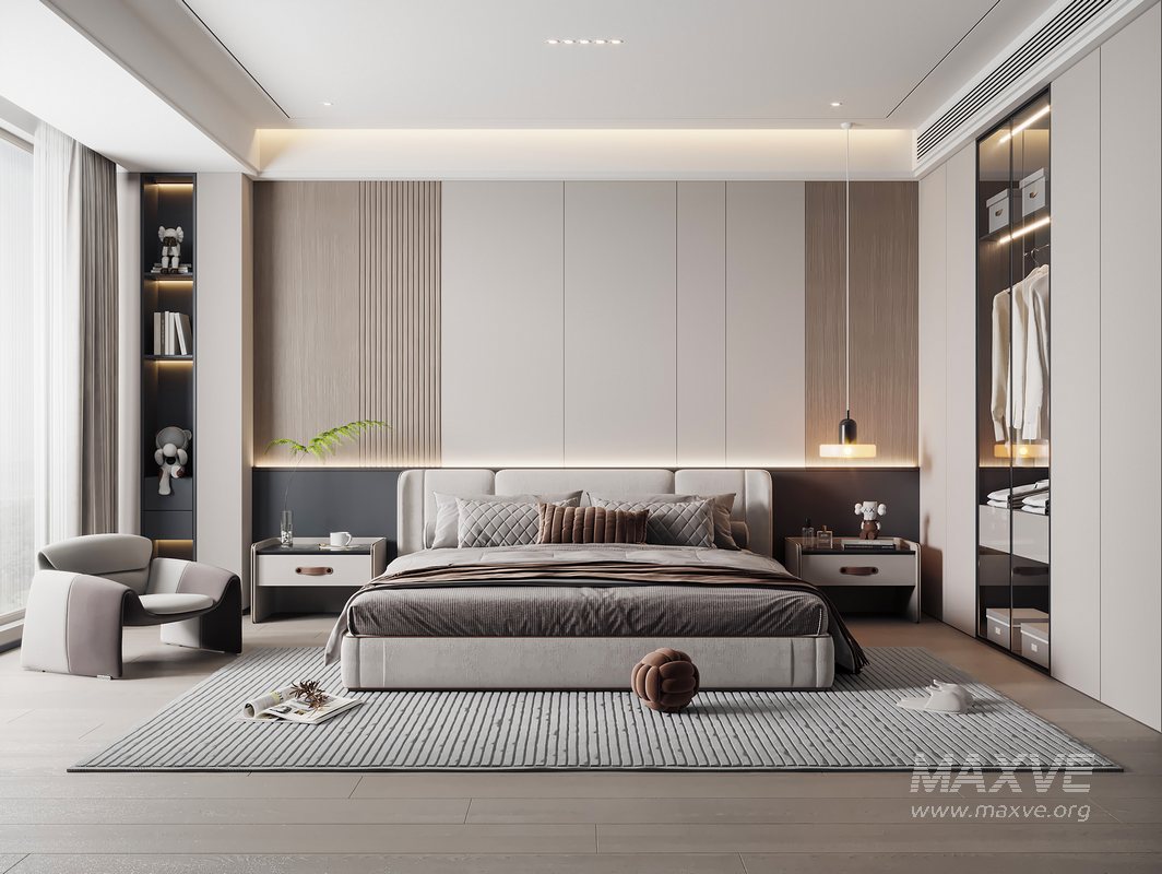 Modern bedroom - Image 1