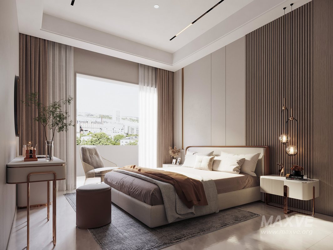 Modern bedroom - Image 1