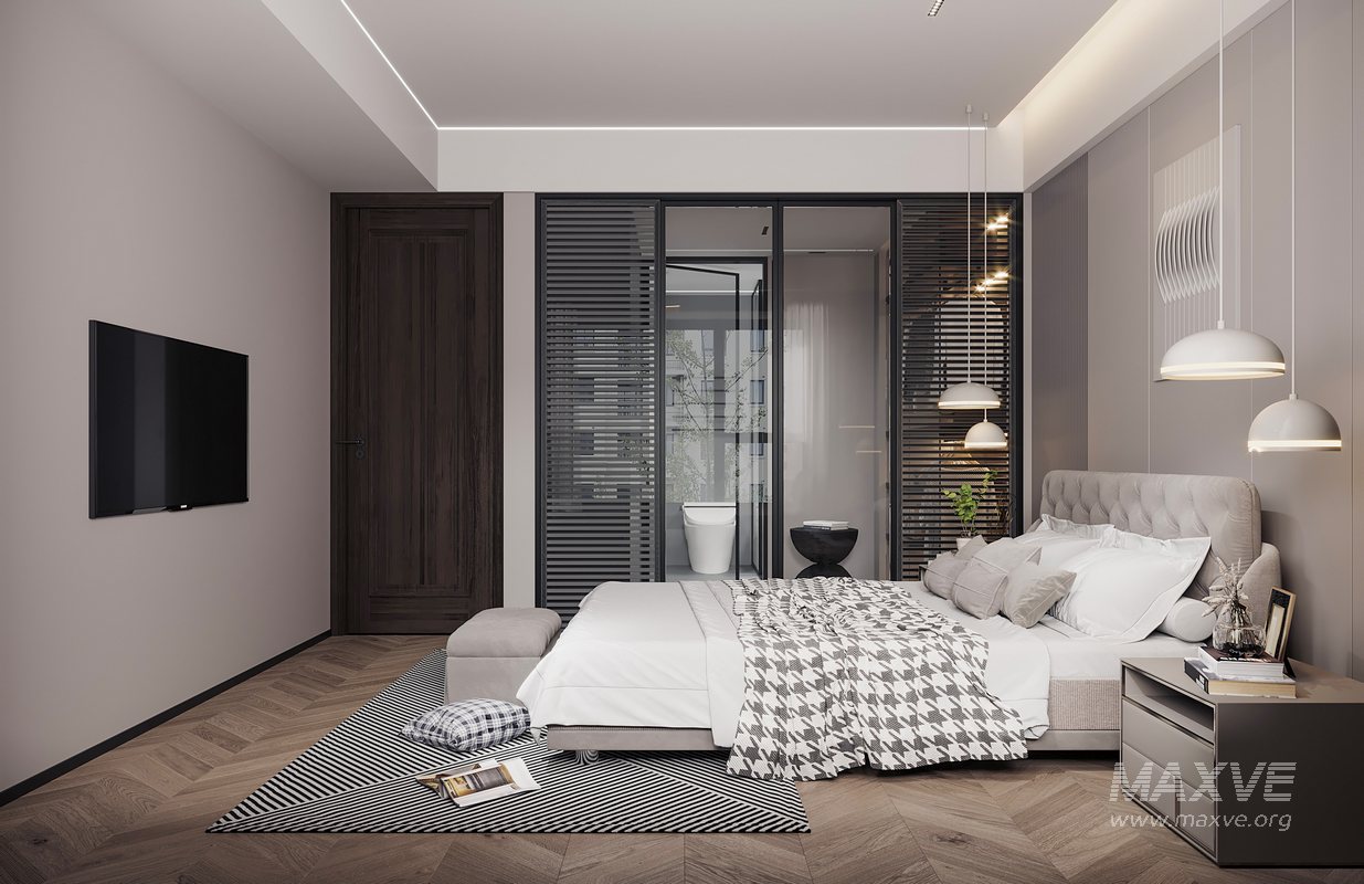 Modern bedroom - Image 2