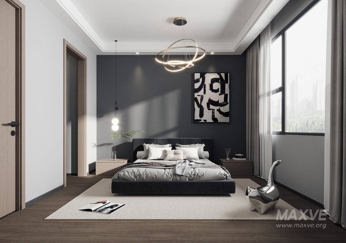 Modern bedroom - Image 1