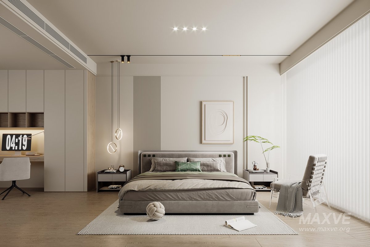 Modern bedroom - Image 1
