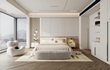 Modern bedroom - Thumbnail 1