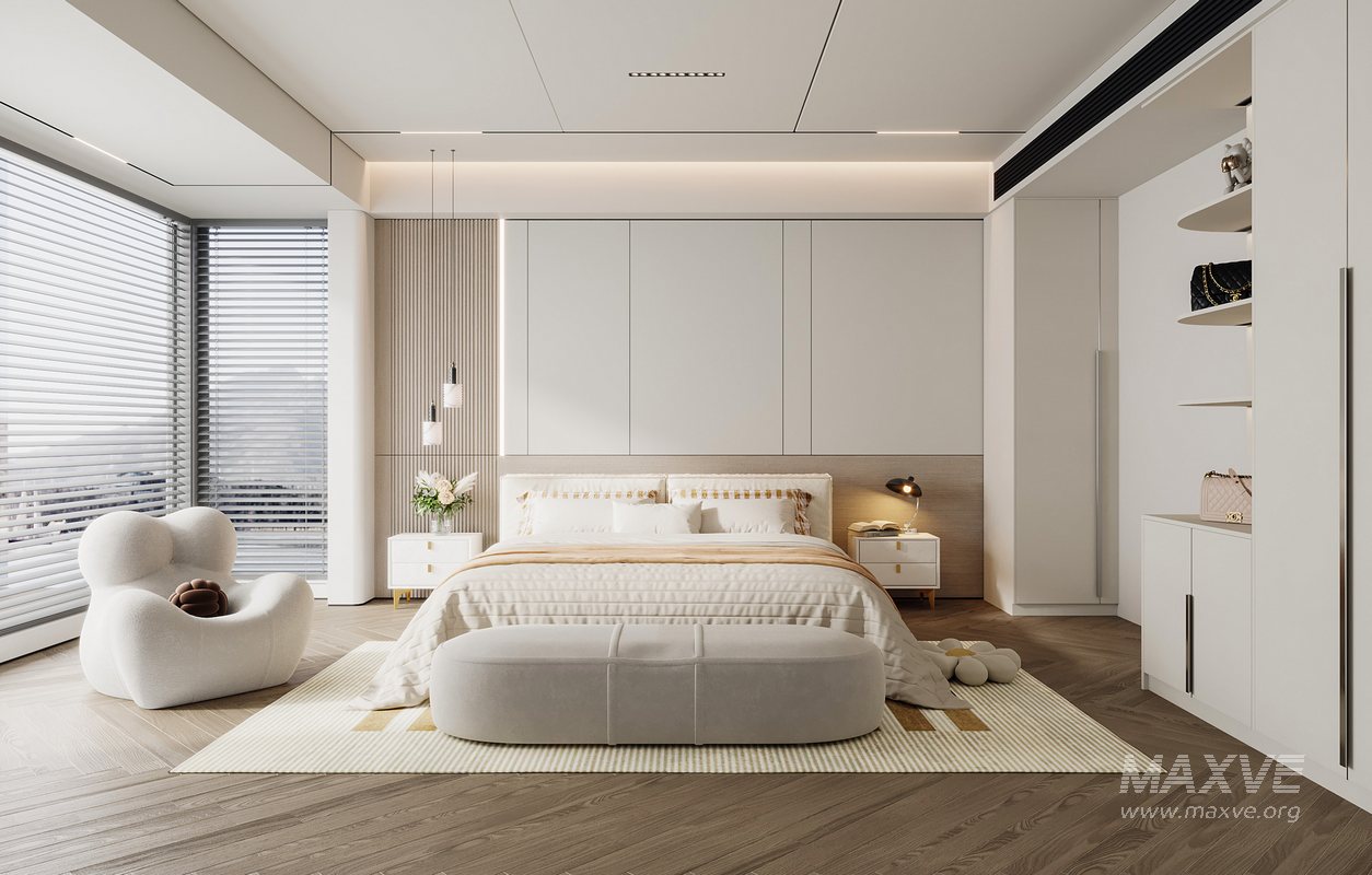Modern bedroom - Image 1