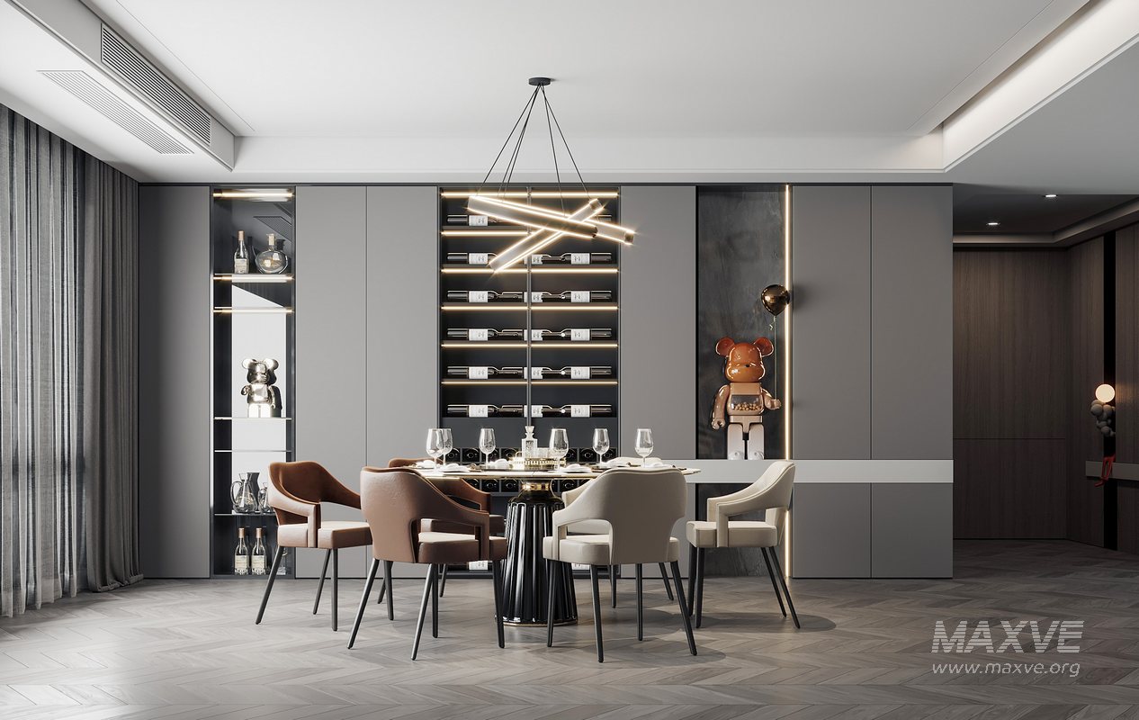 Modern Dining Room - Image 1