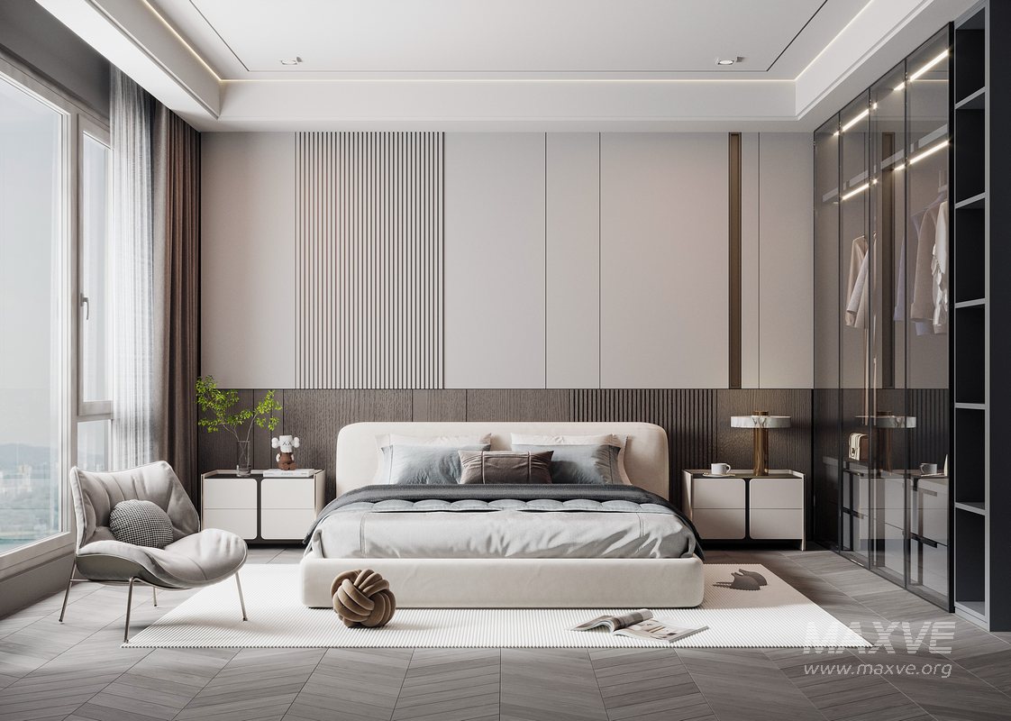 Modern bedroom - Image 1