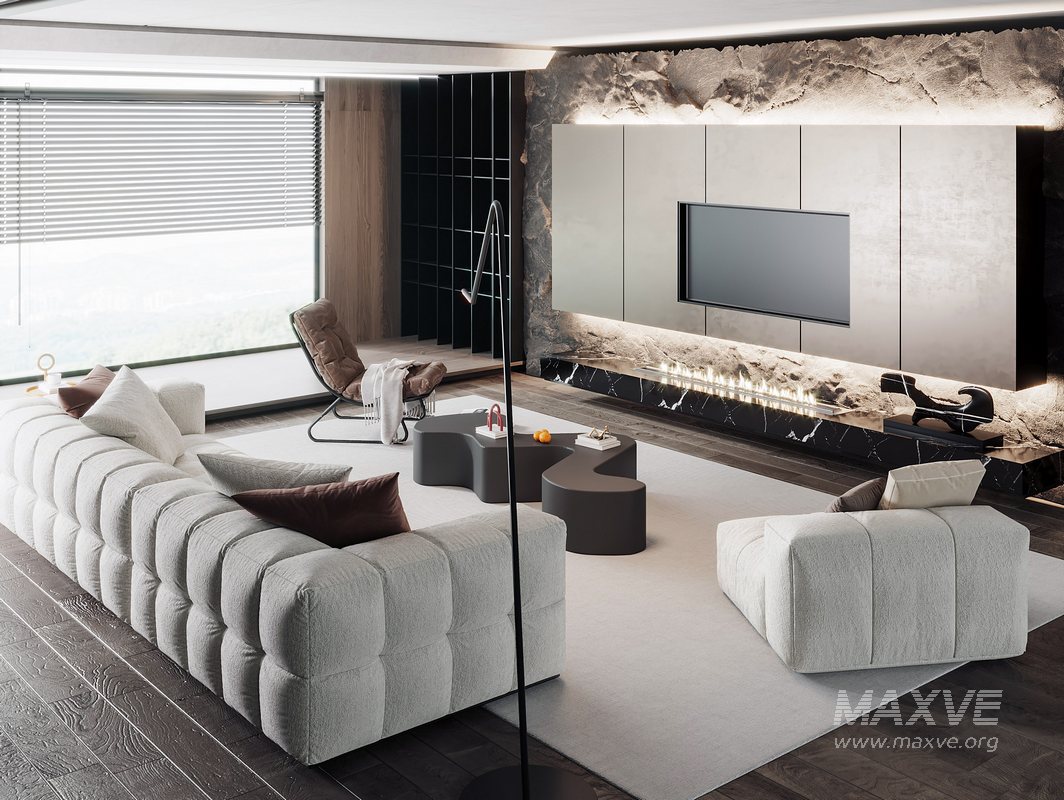 Modern living room - Image 1