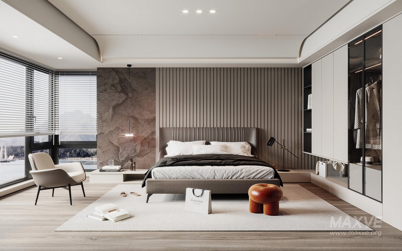 Modern bedroom - Image 1