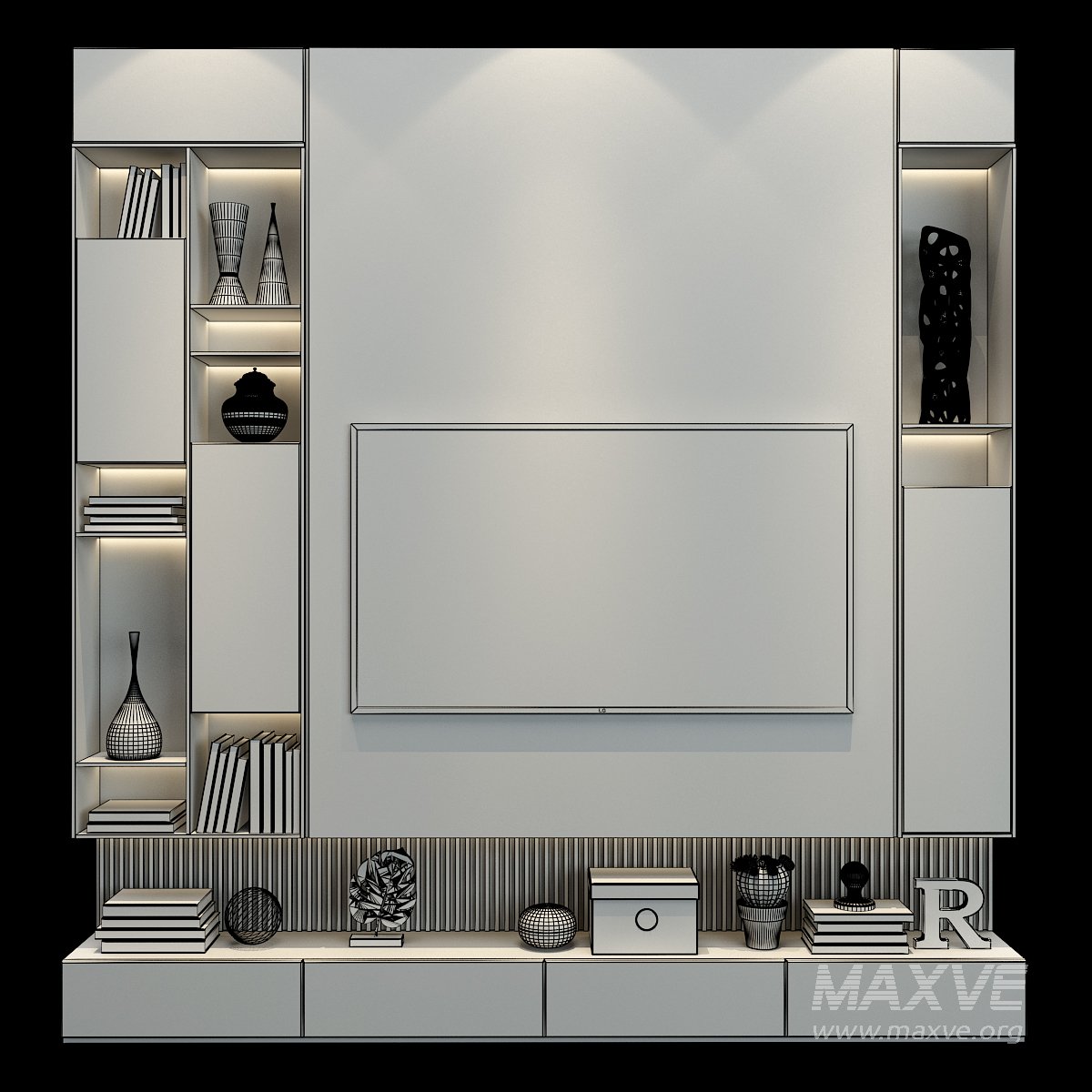 TV Wall set 194 - Image 2