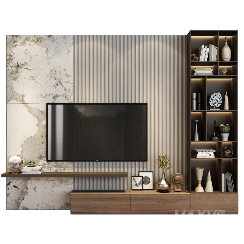 TV wall set 0201 - Image 1