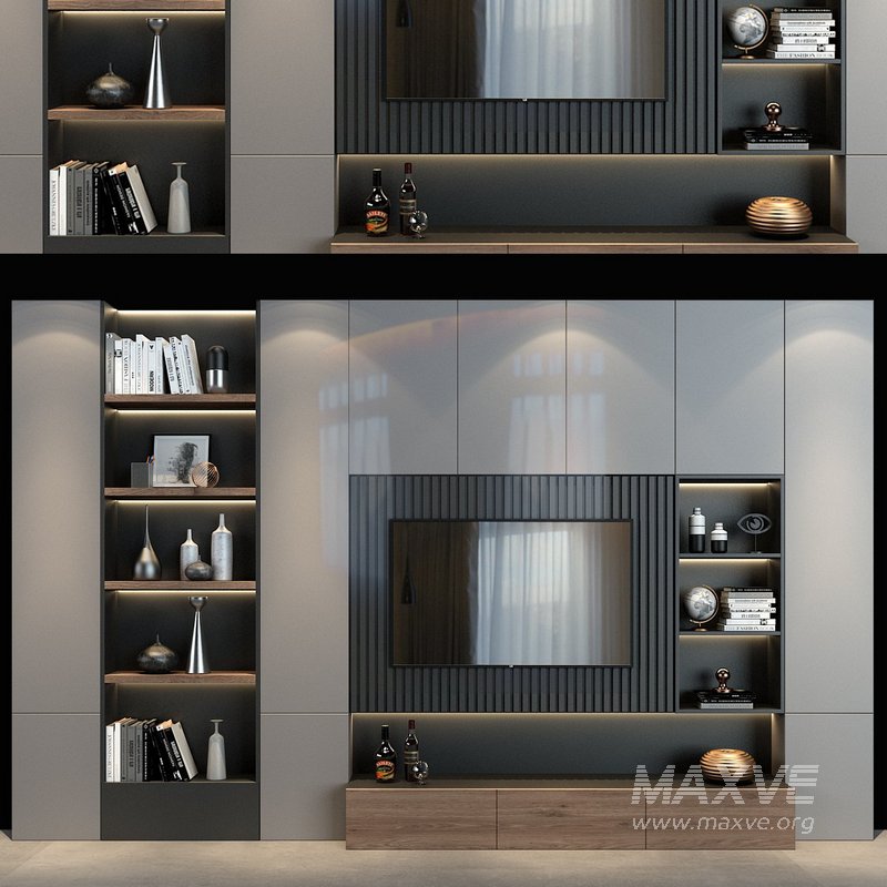 TV Wall set 95 - Image 1