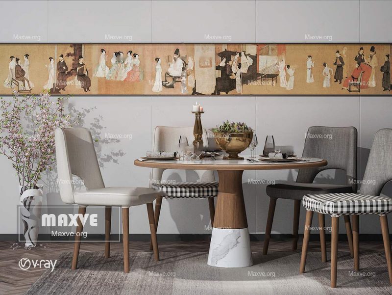 Dining set 360 - Image 1