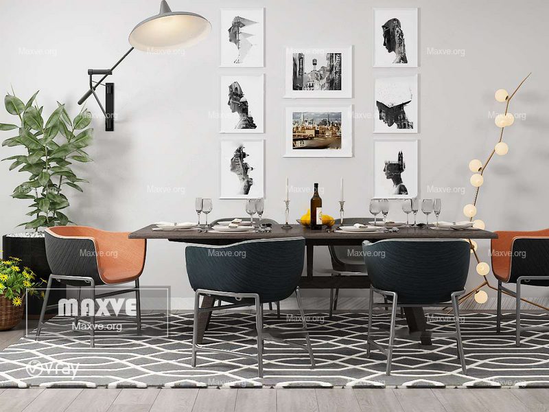 Dining set 402 - Image 1