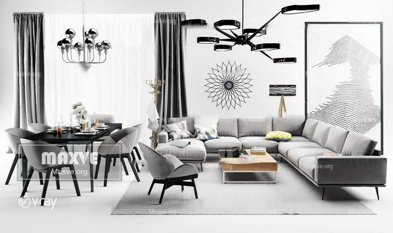 Dining set 407 - Image 1