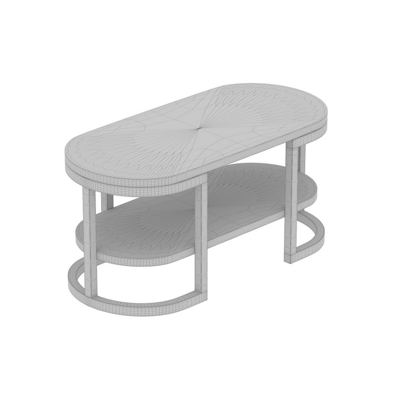 Brown Art SHOPPEE Coffee Table - Image 2