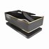 Gapn 51 Black Rectangular Modern Coffee Table - Thumbnail 1