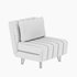 New London Upholstered Accent Chair - Thumbnail 3