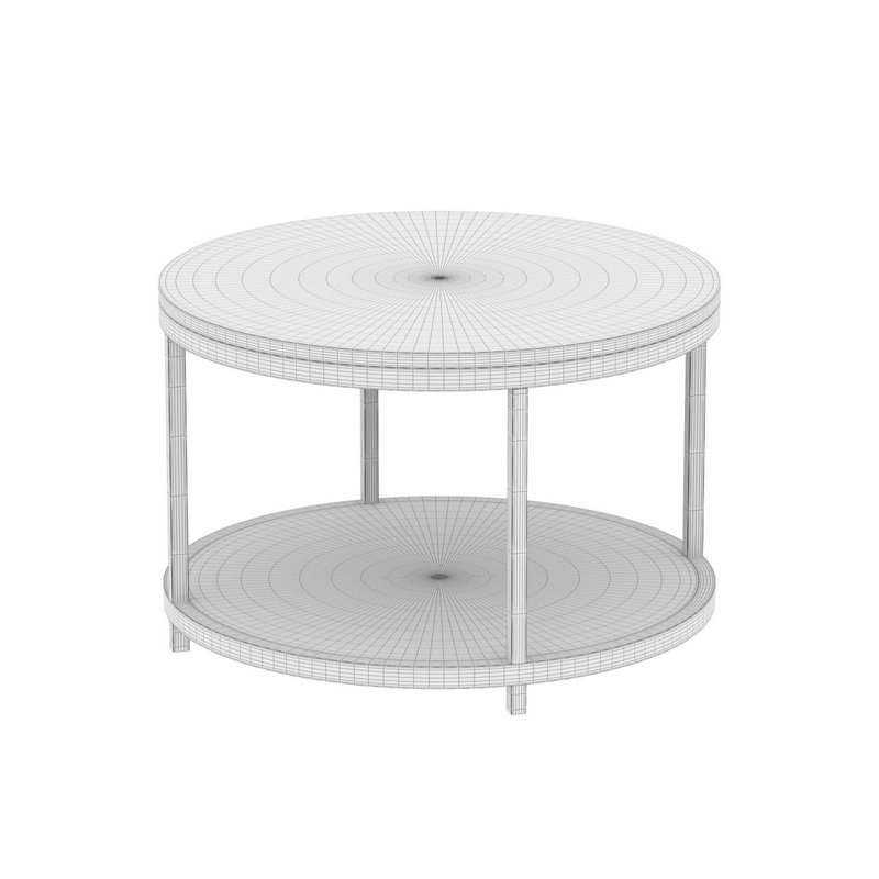 BIGTREE Round Coffee Table - Image 2