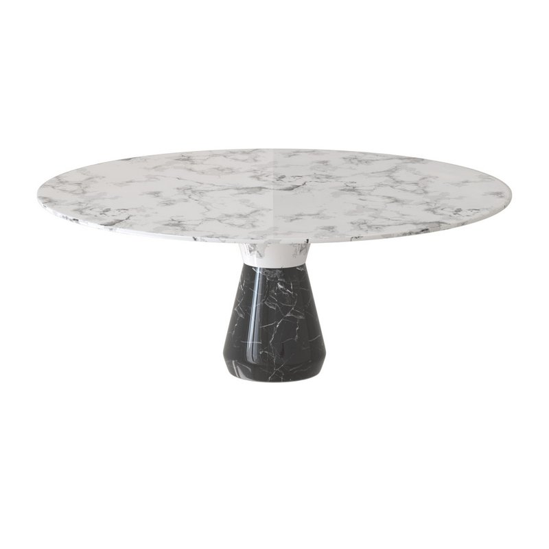 Special modern white marble stone coffee table - Image 1