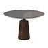 Maxwell Dining Table, White Marble - Thumbnail 1
