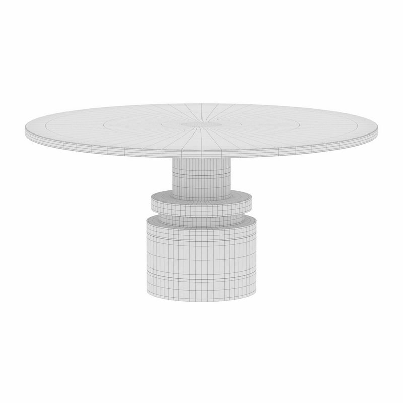 Sass Dining Table from Souda, Large, Black Marble Top - Image 2